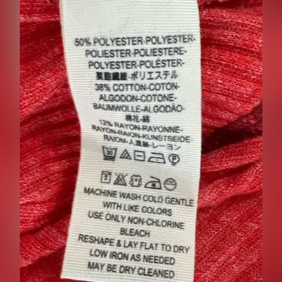 Free People We The Free Londontown Thermal Top Burnt Orange Asymmetrical XS - Picture 14 of 15